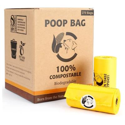 China Viable Dog Poop Bag Wholesale Distributor Custom Made Biodegradable Dog Poop Bags Biodegradable for sale