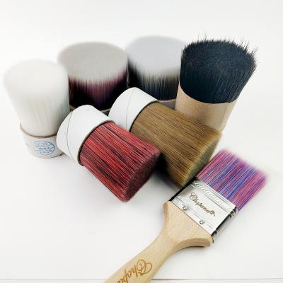 China Eco - Friendly Bristle Hard Hair Brush Tapered Painting Tools Filament For Paint Brush for sale