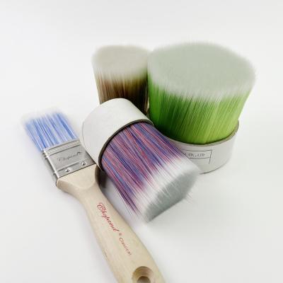 China High Quality Eco-Friendly Chopand 100% PBT Tapered Synthetic Filaments For Paint Brush Set for sale