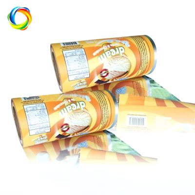 China Food Packaging Bag Moisture Proof Film Roll Laminated Material Plastic Packing Bag Foil Composited Aluminum Film for sale