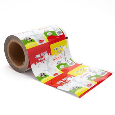 China Moisture Proof Auto Plastic High Barrier Film PET Food Packaging Film Roll For Fresh Milk Powder Milk Sachet for sale