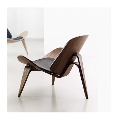 China Modern Hot Selling Nordic Modern Design Solid Wood Airplane Chair Shell Chair For Bask for sale