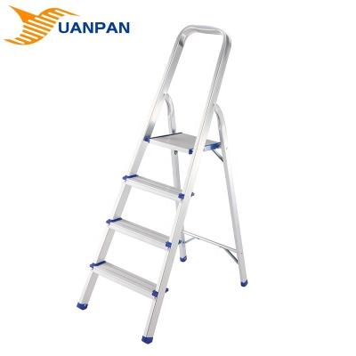 China 2023 Hot High Quality Aluminum 4 Step Home Use Ladder Folding Ladders for sale