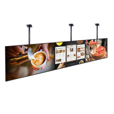 China IRTECH Indoor Fast Food Catering TV Store Show 32 40 43 50 55 Inch Programmable Electronic Digital Menus For Restaurants for sale