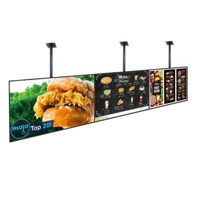 China IRTECH Android indoor factory wholesale with WIFI and software 32 40 43 50 55 inch LCD display set screen TV easy restaurant menu for sale