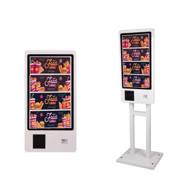 China SDK IRTECH 24 27 32 inch Customizable Coffee Ready-to-eat Stand KFC Touch Screen Machine Restaurant Order Supply Ordering Screen for sale