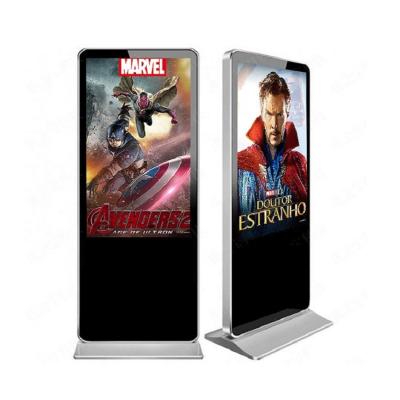 China Factory indoor supply 43 inch fashion Android design with WIFI broadcast machine super thin ultra slim LCD advertising digital signage for sale