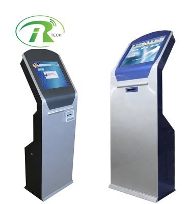 China Bank/Hospital/Restaurant/Government...IRTECH Touch Screen Floor POS Ticket Dispenser QMS Q Management Bank Queue Calling System, Electronic Number Display System for sale