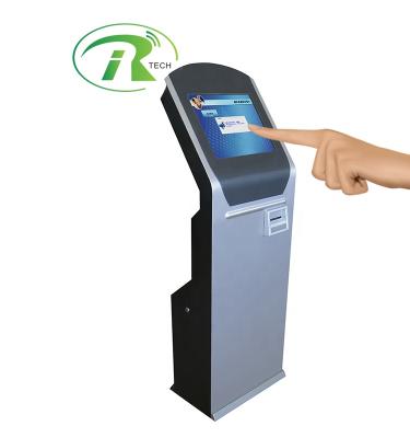 China Bank/hospital places and so on high quality free standing touch screen ticket machine queue counting system with ISO/CE/SGS certificate for sale