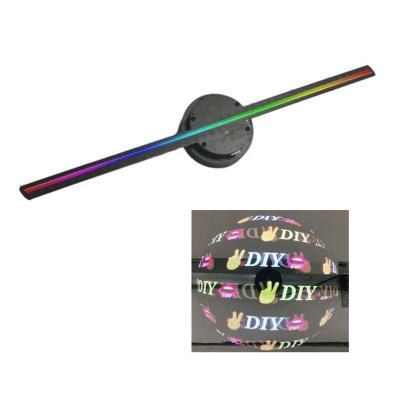 China Factory Price High Quality 40cm With WIFI Can DIY Video Advertising Display For Shop LED Fan 3D Holograma 50x12x6cm for sale