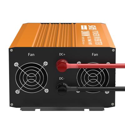 China High Frequency Power 2000w Inverter 24V 100V 2KW Pure Sine Wave Inverter DC AC 38.1*17*10.5cm for sale