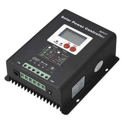 China Solar Charger Controller 50A 60A 80A 12V 24V 48V MPPT Solar Charge Controller For Solar System RS485 RS232 for sale