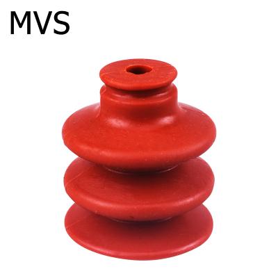 China Factory 50MM 3 Layer Silicone Suction Sucker Thermoforming Strong Vacuum Suction Cup For Stamping Robot for sale