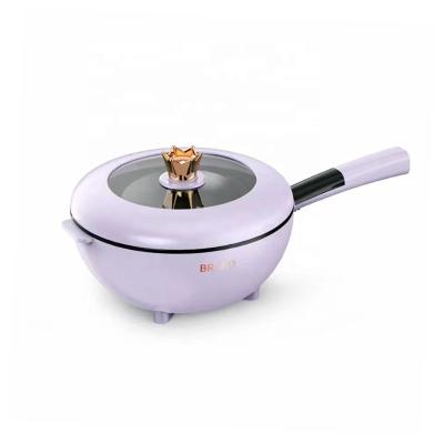 China Hotel new product! 4L Multi-Use Electric Hotpot, Electric Skillet with Non Stick Pot and Electric Steam Skillet for sale