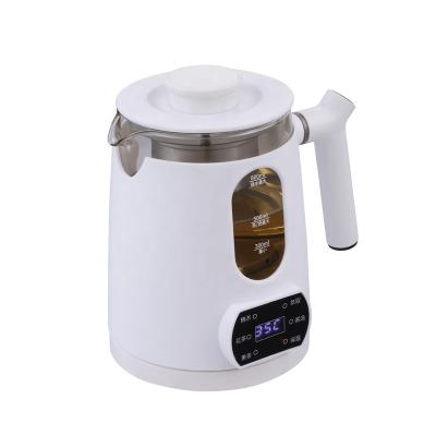 China Rotating Base 0.8L Mini Digital Control Glass Kettle, Hotel Electric Kettle, Multifunctional Glass Teapot /Kettle/ 360 Degree Hervidoras for sale