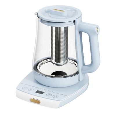 China 360 New Arrival 1.8L Degree Low Rotation Digital Glass Kettle Tea Kettle Healthy Pot With Tea Strainer, Power And Timer /Hervidoras for sale