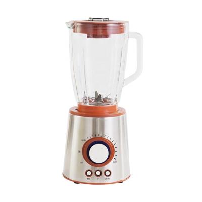 China Multifunctional Electric Blender Smoothie Maker with High Speed, Stainless Base, Glass Container, Food Processor for sale