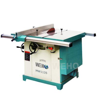 China Horizontal Universal Sliding Circular Table Panel Saw For Wood Cutting for sale