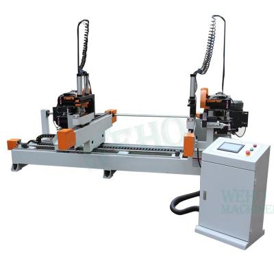 China Horizontal Double-End Auger Double End Chamfering Cutting Saw for sale