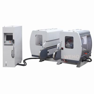 China Horizontal Automatic Edge Trimming Double End Cut Saw Machine for sale