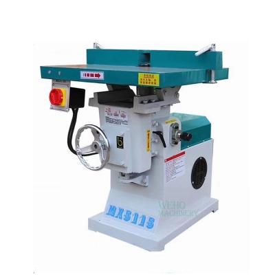 China 45 degree wood and acrylic tilting wood table spindle shaper moulder for furniture trimming and slotting for sale