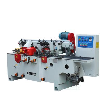 China Round Rod Making 5 Head Multi Axle Wood Planer Moulder Machine for sale