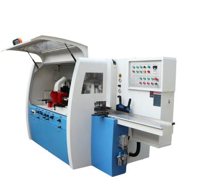 China MDF WPC etc face moulder machine plastic 4 axis moulder 4 head wood planer in wood for sale