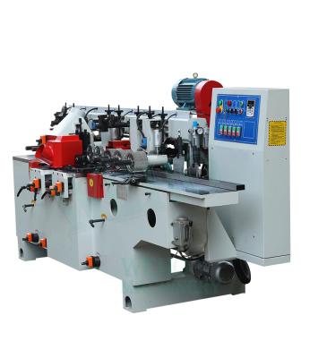 China Plastic MDF WPC Etc Wood Cutting wood and planing moulder machine 4 side axis moulder planer for sale