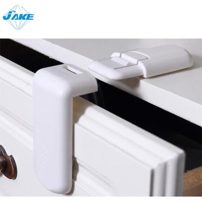 China Eco-freindly Eco-friendly L Shape Security 3m Adhesive Baby Safety Door Lock for sale