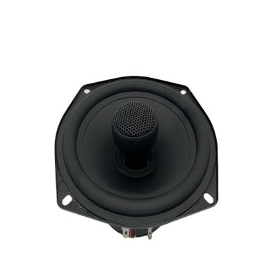 China Modern Professionally Manufactured Black Round Metal Car Audio Horn 5 Inch Coaxial Speaker for sale