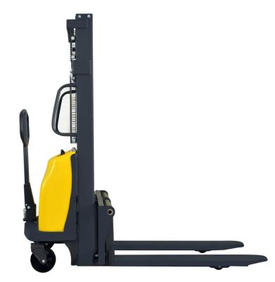 China Building Material Shops 1.5T/2.5M Factory Use Warehouse Adjustable Electric Forklift Machine Price for sale