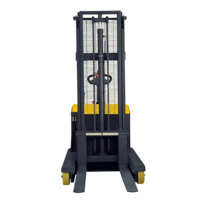 China Hotels 2 Ton Reach Forklift Truck Storage Battery Stacker Forward Electric Pallet Stacker Moving Electric Forklift for sale