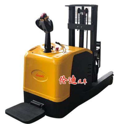 China Building material shops 1.5T/3.5M Factory reach single electric pallet fork truck forklift wholesale for sale