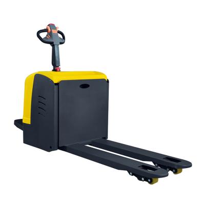 China Hotels 2000kg 2ton 24V Battery Stacker Forklift All Electric Pallet Truck Lifter for sale