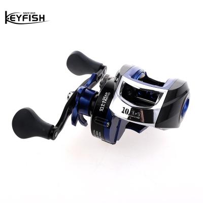 China 2021 Unique Design LEFT HAND Hot Selling Fishing Reels Lure Reels High Quality Hige Gear Ratio Baitcasting Reels for sale