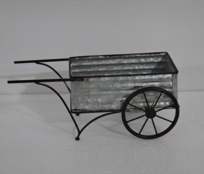 China China Galvanized Wheelbarrow Planter 13