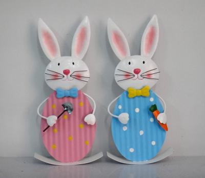 China China H Metal Easter Bunny Decoration 16