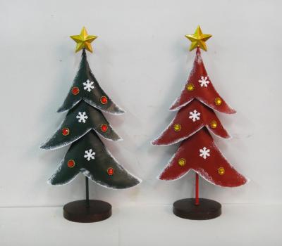 China Handwork Metal Christmas Tree Decoration 15