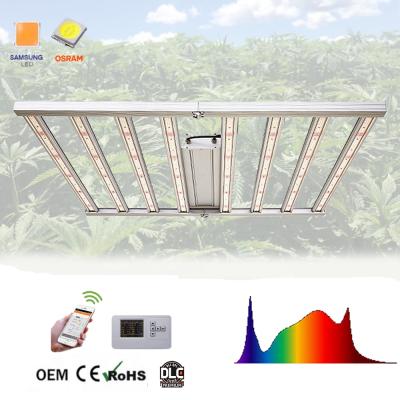 China Seed Starting China Professional Manufacturer 800W Bend Full Spectrum Led Plant Grow Light for sale