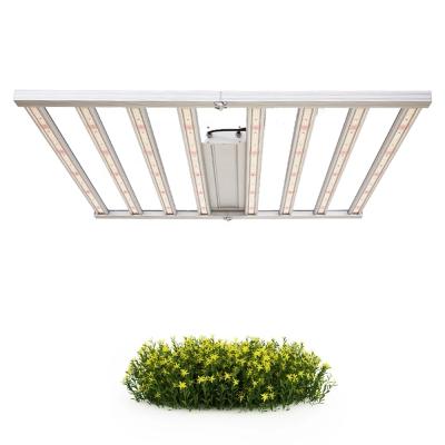 China Seed Starting Adjustable Full Spectrum Greenhouse Light For Growing Light 800w lm301b 8 Bar Foldable Grow Light 1000w Led for sale