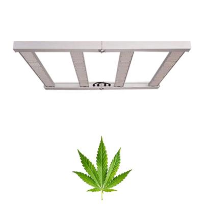 China Seed starting full spectrum 640w foldable led panel grow lights foldable dimmable led grow light high efficiency 640w led grow light bar for sale