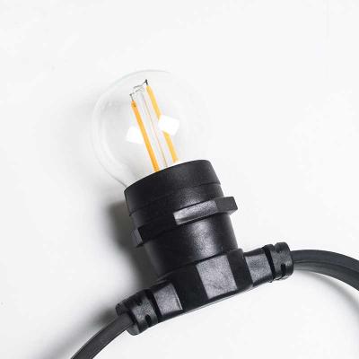 China Female& 220V 110V 6V 3v Sockets 220V 110V 6V 3v Male Flat String Lamp Holder String Light E14 E17 E26 E27 Festoon Light Male Holiday Decoration for sale