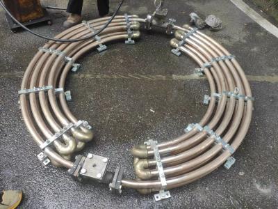 China Unidades de refrigeración de aceite de turbina hidráulica montadas en la pared en venta