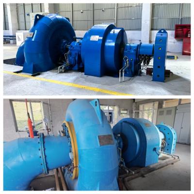 China High Head Water Turbine / Francis Turbine Generator for Water Heads 5m-500m for sale