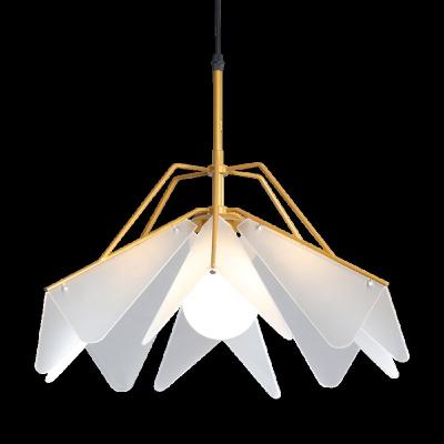 China Modern Acrylic Flower Drop Ceiling Chandelier Bedroom e27 Lighting Creative Lighting Luxury Pendant Lamp for sale