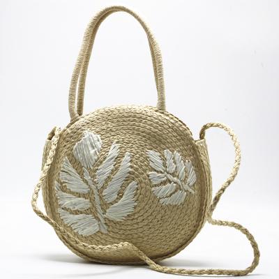 China Summer Straw Purse Beach Bags Customized Various Straw Women Shoulder Bag Handbag Pattern Straw Beach Bag For Lady for sale