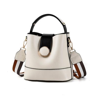 China Angel Kiss Large Capacity Elegance Women's Handbags Bucket Bag Casual Leather Handbags Large Capacity For Ladies for sale