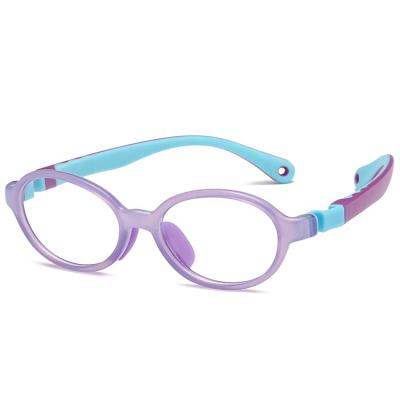 China Soft 2020 Kids Soft Flexible Optical Frames TR 90 Stocked Kids Kids Optical Frames for sale