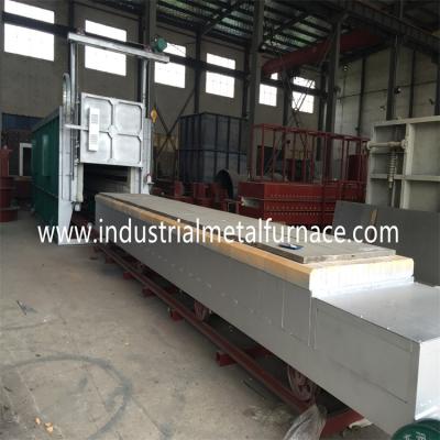 China 1200 ℃ Stainless Steel Pipe Annealing Heat Treatment Furnace  Bogie Hearth Car Bottom Type for sale