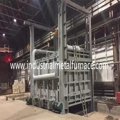 China 320kw/H Gas Burner Car Bottom Furnace , Bogie Hearth Furnace Heating Furnace for sale